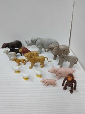 PLAYMOBIL - LOTTO ANIMALI SELVATICI ZOO SAFARI - VINTAGE