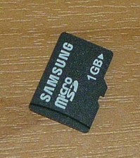 Memoria MICRO SD 1GB SAMSUNG TransFlash TF xlettori MP3 cellulari palmari 1 GB 