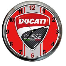 orologio da parete Ducati auto corse moto officina garage biker ricambio