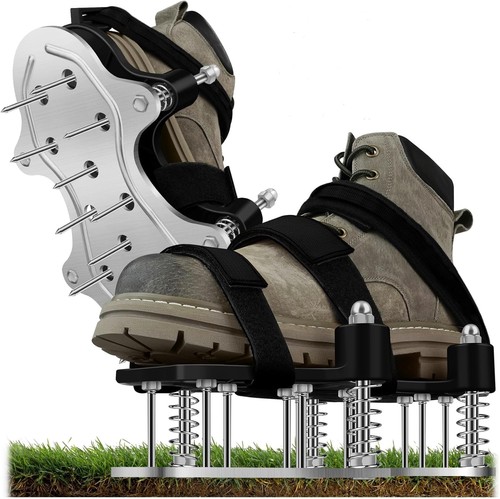 Scarpe aeratore prato con - aeratore, base