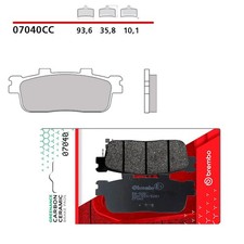 PASTIGLIE FRENO BREMBO 07040