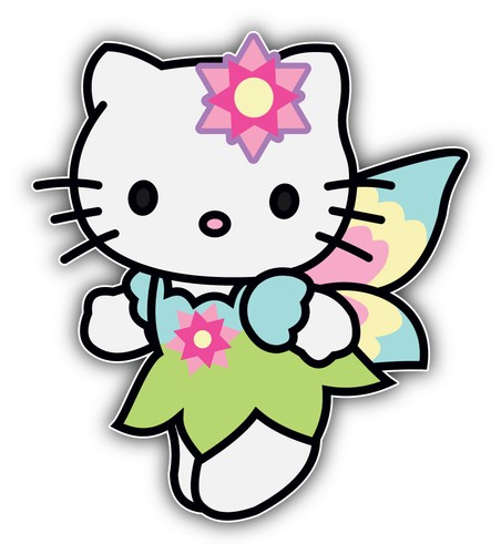 Adesivo hello kitty cartone - hello,