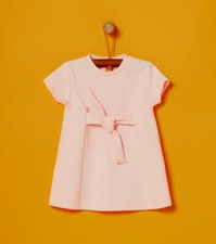 VESTITINO FELPATO ROSA+FIOCCO