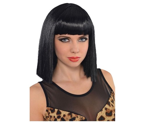Parrucca nera cleopatra v - cleopatra,