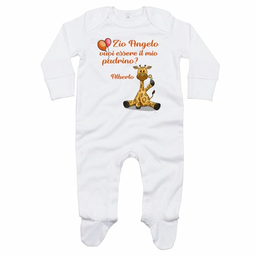 Tutina neonato personalizzata