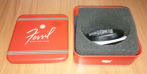 Bracciale fossil pelle - bracciale,