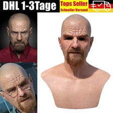 Maschera lattice uomo anziano Halloween nonno cosplay maschera viso completa copricapo.