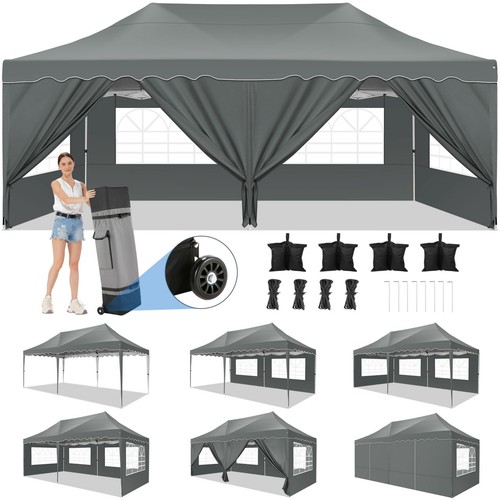Gazebo pieghevole 3x6m - gazebo,