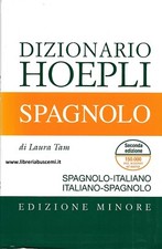 DIZIONARIO ITALIANO SPAGNOLO HOEPLI SCONTO 20%  NUOVO!