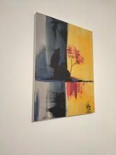 dipinto acrilico Su Tela