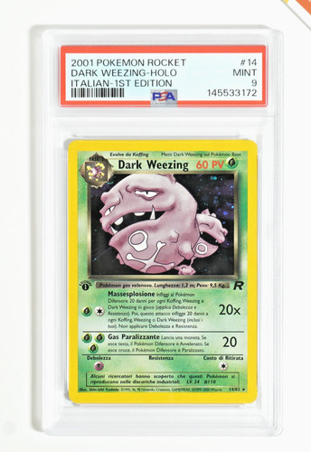 Pokemon psa dark weezing 14 - psa, #14
