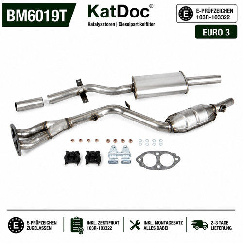 Catalizzatore bmw serie - catalizzatore,