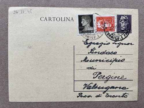 Intero postale italia - postale,