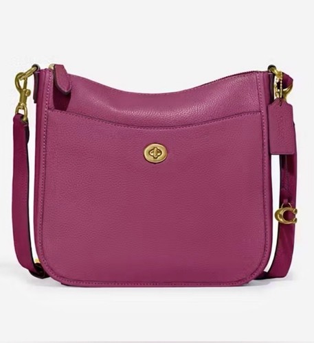 Borsa coach viola - borsa, ciottolato