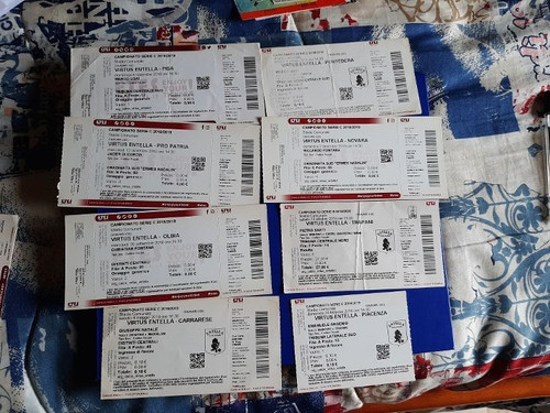 Lotto biglietti ticket - biglietti,
