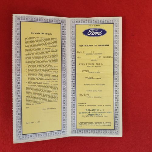 Ford fiesta 900 1979 - ford,