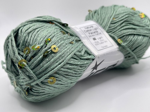 Paillettes cotone naturale