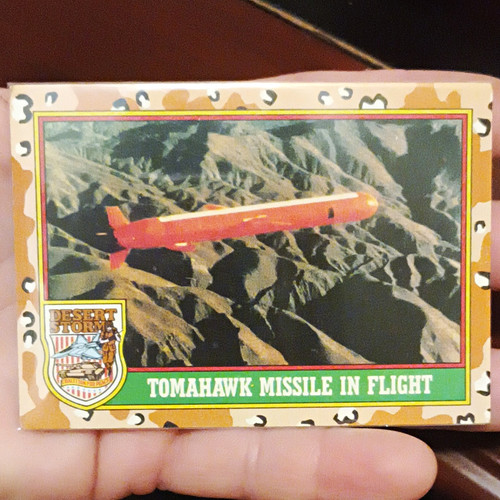 Topps 1991 desert storm base - storm,