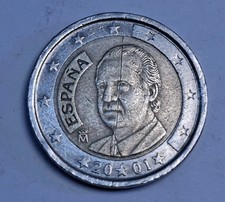 Moneta Da 2 Euro 2001 Espana