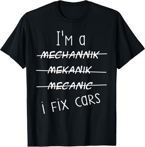 Shirt meccanico umoristico - t-shirt,