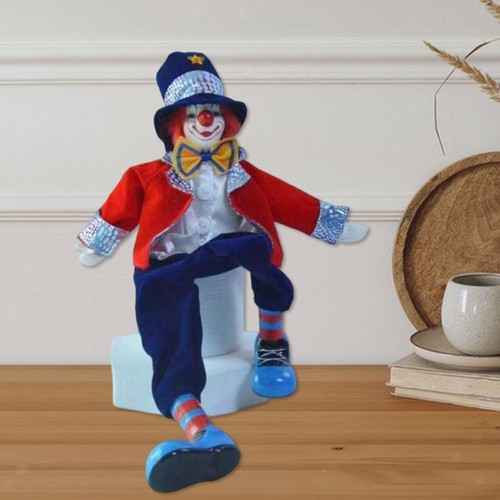 Bambola clown ceramica - da,