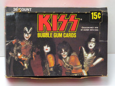 KISS DONRUSS SERIE I SCATOLA VUOTA AUCOIN 1978
