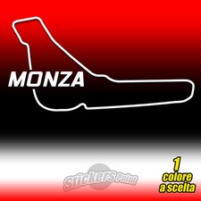 ADESIVO PVC CIRCUITO MONZA prespaziato auto moto sticker