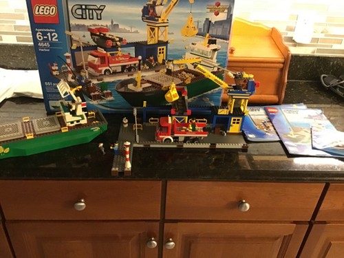 Lego 4645 city harbor - lego, con