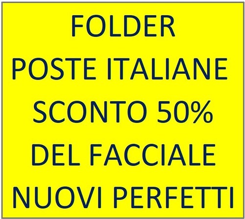 Folder poste italiane - folder, 50%