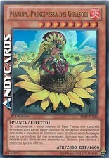 Marina, Principessa dei Girasoli ☻ Super Rara ☻ SHSP IT040 ☻ YUGIOH ANDYCARDS