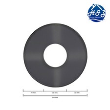 Tubo pellet rosetta da parete