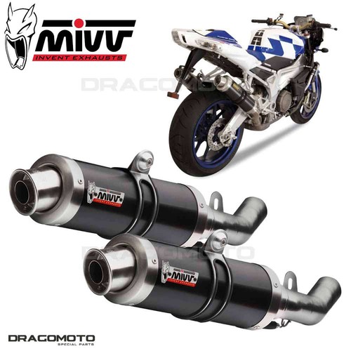 Scarico doppio aprilia tuono - aprilia,