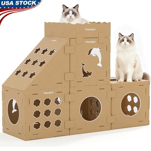 Casetta per gatti cartone - per,