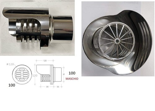 Terminale inox modello - terminale,