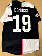 Maglia Juventus Bonucci match worn issued shirt Bonucci #19 Adidas 7 preparata