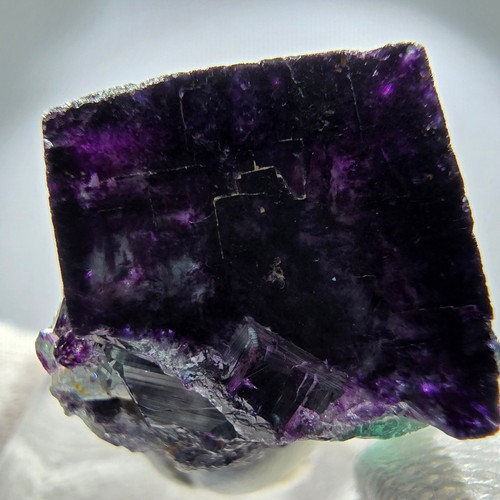 Raro phantom fluorite cubo - fluorite,