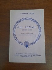 L20 Tacito ANNALI LIBRO XIII (Edit. Dante Alighieri 1967) 