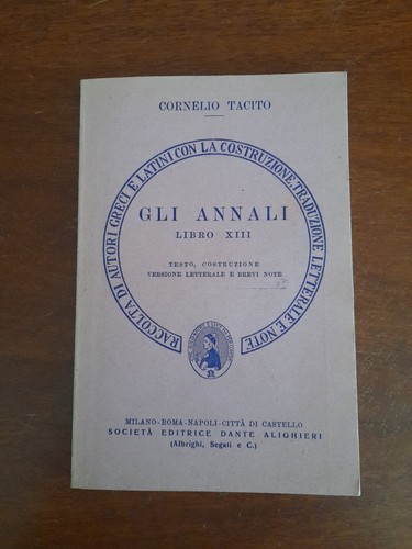 L20 tacito annali libro xiii - tacito,