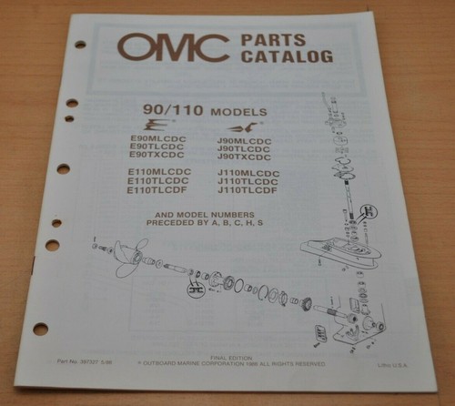 Omc evinrude 110 models e90 - evinrude,