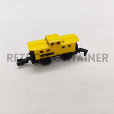 Vintage GALOOB MICRO MACHINES - Train Yellow Caboose Type 1 Treni Motrice
