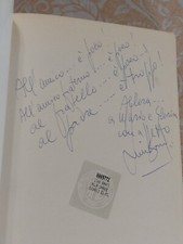 AUTOGRAFATO CON DEDICA LINO