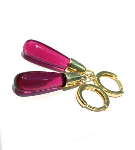 Orecchini cerchietto pendente - cerchietto,