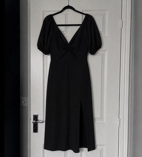 Abito midaxi boohoo plus lino - abito,