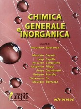 Chimica Generale E Inorganica. Maurizio Speranza. ISBN: 9788870513363