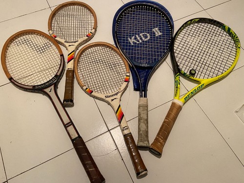 Vintage kid tennis rackets - kid,