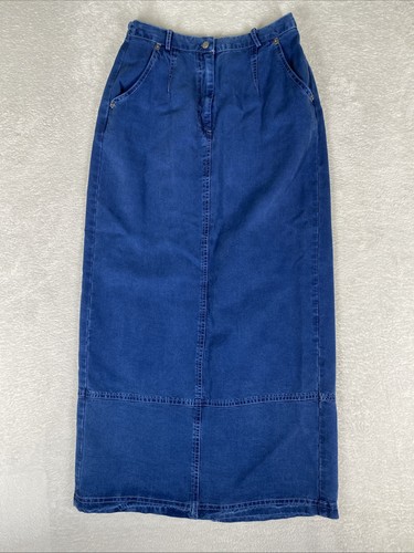 Gonna denim lunga - , colonna