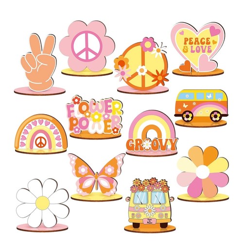 Pezzi groovy decorazioni - 12,