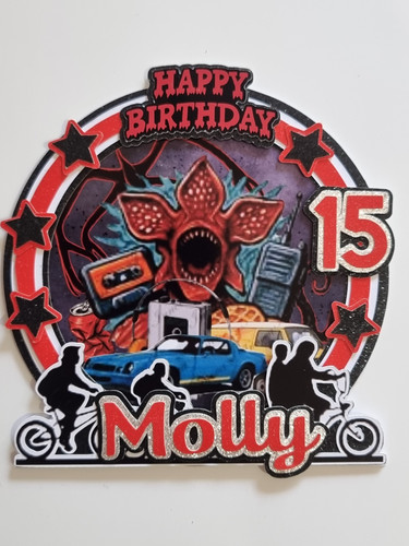 Cake topper compleanno
