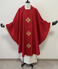 Casula rossa con stolone a