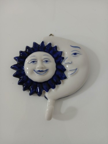 Appendino parete ceramica sole - ceramica,